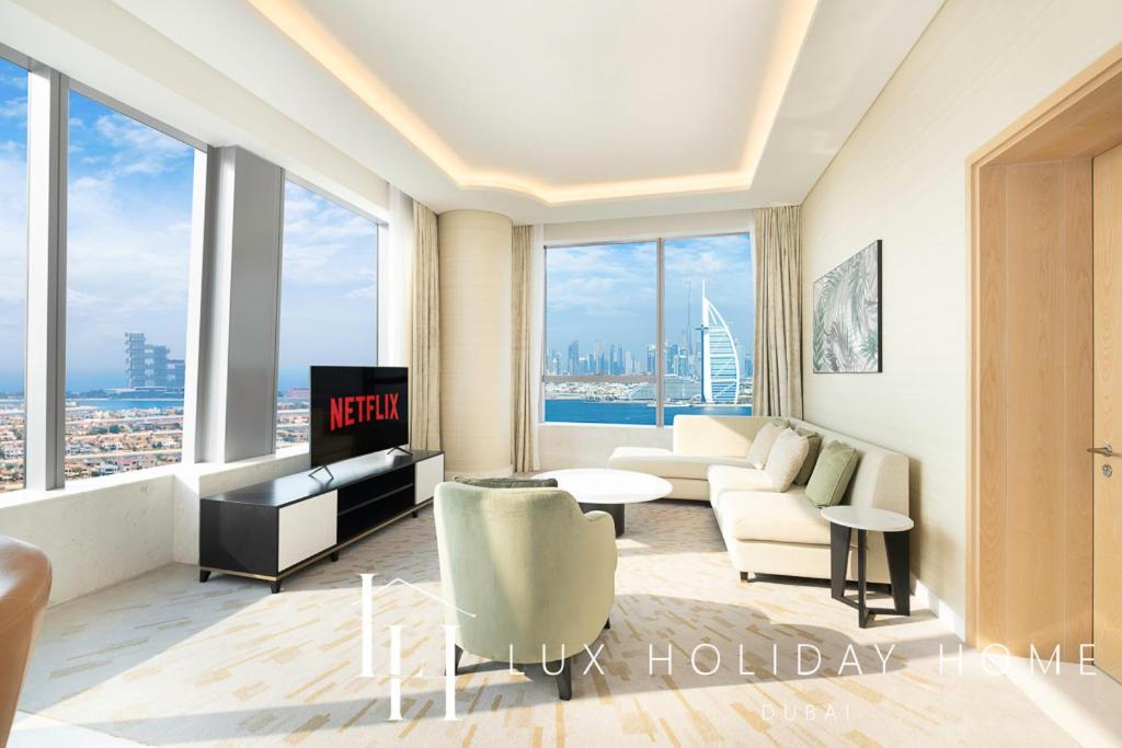 Lux Iconic Views At The Palm Tower Suite 4 Dubaj Zewnętrze zdjęcie