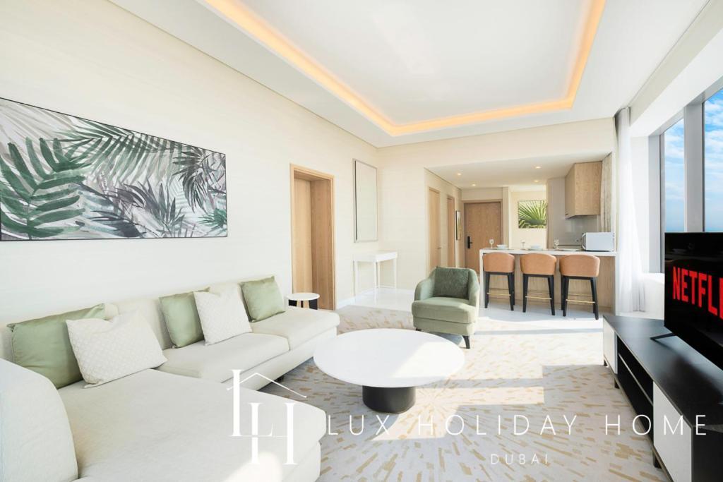Lux Iconic Views At The Palm Tower Suite 4 Dubaj Zewnętrze zdjęcie